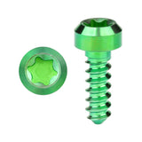 Wanyifa Titanium Bolt M3x9mm Chamfered Self-Tapping Torx T15 Head Screw for Model Aircraft
