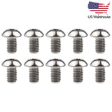 Wanyifa 10pcs Titanium Bolts M5x8 10 12 15mm Button Hex Allen Head Screws US Stock