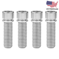 Wanyifa 4pcs Titanium Bolts M7x20 25mm Cap Allen Head with Washer Screws for Bicycle US Stock