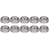 Wanyifa 10pcs Aluminum Nut M2 M3 M4 M5 M6 M8 Anodized Colourful Insert Nylon Lock Hexagon Nuts