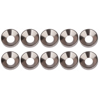 Wanyifa 10pcs Aluminum Alloy Countersunk Washers M2 M2.5 M3 M3.5 M4 M5 M6 M8 M10 Anodized Colourful Countersunk Head Bolt Washer Gaskets