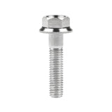 Wanyifa Titanium Bolt M6x10 15 20 25 30 35mm DIN6921 Flange Hex Head Screw for Motorcycle Ti Fastener