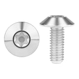 Wanyifa Titanium Bolt M4/M5/M6x10 12 15 20 25 30 35mm Umbrella Torx Head Screw for Bike Motorcycle Disc Brake Ti Fasteners