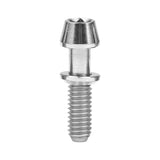 Wanyifa Titanium Bolt M4x15.3mm Taper Torx Head Screw With Washer Bicycle Stem Bolts for Ritchey C260