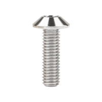 Wanyifa Titanium Bolt M8x25mm Umbrella Hexagon Head Screw for Motorcycle Parts Ti Fastener