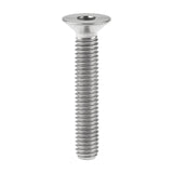 Wanyifa Titanium Bolt M6x10 15 20 25 30 35 40 45mm DIN7991 Flat Countersunk Hex Head Screw for Bicycle Accessories