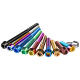 WanyifaチタンボルトM6x1015 16 18 20 25 30 35 40 45 50 55 6065mmテーパーヘッドアレンキースクリュー自転車ヘッドセットブレーキボルト用