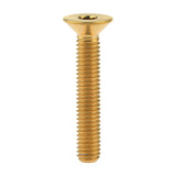 Wanyifa Titanium Bolt M6x10 15 20 25 30 35 40 45mm DIN7991 Flat Countersunk Hex Head Screw for Bicycle Accessories