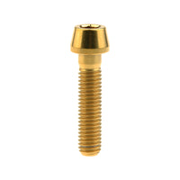 Wanyifa Titanium Bolt M8x15 20 25 30 35 40 45 50 60 70mm DIN912 Taper Hex Allen Head Screw for Bicycle Motorcycle Car