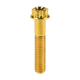 Wanyifa Titanium Bolt M10x15 20 25 30 35 40 45 50 55 60 65 70 75 80 85 90mm Flange Torx T50 Screw Pitch 1.25/1.5mm