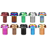 Wanyifa Titanium Bolt M8/M10x13mm Motorcycle Rearview Mirror Hole Plug Screw Motorcycle Accessories Pitch 1.25mm