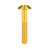 Wanyifa Titanium Bolt M6x12 15 20 25 30 35mm Umbrella Hexagon Allen Head Screw for Bike Motorcycle Disc Brake
