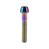 Wanyifa Titanium Bolt M6x10 16 18 20 25 30 35 40 45 50 55 60 65mm DIN912 Taper Hex Allen Head Screw for Bicycle