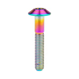 Wanyifa Titanium Bolt M6x12 15 20 25 30 35mm Umbrella Hexagon Allen Head Screw for Bike Motorcycle Disc Brake