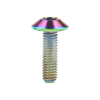 Wanyifa Titanium Bolt M6x12 15 20 25 30 35mm Umbrella Hexagon Allen Head Screw for Bike Motorcycle Disc Brake