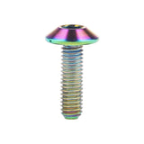 Wanyifa Titanium Bolt M6x12 15 20 25 30 35mm Umbrella Hexagon Allen Head Screw for Bike Motorcycle Disc Brake