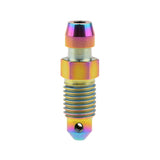 Wanyifa Titanium Bolt M6 M8 M10 Pitch 1.0/1.25mm Motorcycle Brake Caliper Oil Drain Deflation Air Bleed Nipple Screw for Brembo Ducati BMW KTM Aprilia Subaru Caliper