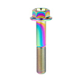 WanyifaチタンボルトM10X2025 30 35 40 45 50 55 60 65 70 7580100mmピッチ1.25六角頭フランジボルトファスナーネジ