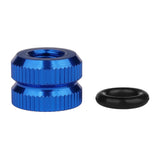 Wanyifa Aluminum Valve Nut Bicycle Tube Tire Presta Valve Nuts MTB Road Bike Rim Valve Cap Cycling Accessories