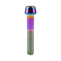 Wanyifa Titanium Bolt M8x15 20 25 30 35 40 45 50 60 70mm DIN912 Taper Hex Allen Head Screw for Bicycle Motorcycle Car