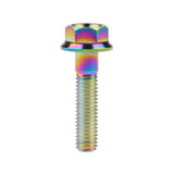 Wanyifa Titanium Bolt M6x10 15 20 25 30 35mm DIN6921 Flange Hex Head Screw for Motorcycle Ti Fastener