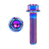 Wanyifa Titanium Bolt M7x10 15 20 25 30 35 40 45 50mm Flange Hex Allen Head Screw for Bicycle Motorcycle