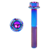 Wanyifa Titanium Bolt M7x10 15 20 25 30 35 40 45 50mm Flange Hex Allen Head Screw for Bicycle Motorcycle