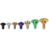 Wanyifa Titanium Bolt M6x18 20 22mm Disc-Shaped Torx T30 Step Screw for Locomotive Motorcycle Shell Modification