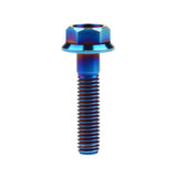 Wanyifa Titanium Bolt M6x10 15 20 25 30 35mm DIN6921 Flange Hex Head Screw for Motorcycle Ti Fastener