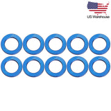 Wanyifa 10pcs Titanium Washer M4 M5 M6 M8 M10 DIN912 Flat Washers Spacer Gaskets US Stock