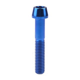 Wanyifa Titanium Bolt M8x15 20 25 30 35 40 45 50 60 70mm DIN912 Taper Hex Allen Head Screw for Bicycle Motorcycle Car