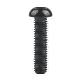 Wanyifa Titanium Bolt M6x12 16 20 25 30mm Button Hex Allen Head Screws for Motorcycle Car Aeromodelling Refit