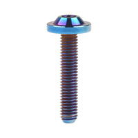 Wanyifa Titanium Bolt M5x10 12 15 20 25 30 35mm Disc-Shaped Torx T25 Head Screw for Motocycle Bicycle Disc Brake