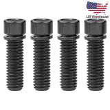 Wanyifa 4pcs Titanium Bolts M7x20 25mm Cap Allen Head with Washer Screws for Bicycle US Stock