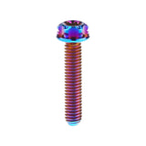 Wanyifa Titanium Bolt M4x10 15 20 25 30mm Flange Torx Head with 'W' Logo Screw Ti Fasteners for Bike Motorcycle Car
