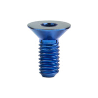 Wanyifa Titanium Bolt M5x10 12 15 20 25 30 35mm DIN7991 Flat Countersunk Hex Head Screw Ti Fixing Fasteners