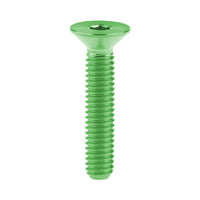 Wanyifa Titanium Bolt M4x8 10 12 15 20mm Countersunk Hex Allen Head Screw Ti Alloy Gr5 Fasteners