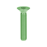 Wanyifa Titanium Bolt M8x15 20 25 30 35 40 45 50 60 65mm Flat Countersunk Hex Head Screw for Bicycle Motorcycle