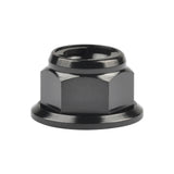 Wanyifa Titanium Nut M6 M8 M10 M12 Flange Metal Lock Nuts for Bicycle Motorcycle Car Fastener