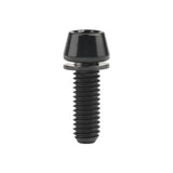 Wanyifa Titanium Bolt M5x16 18 20mm Taper Allen Hex Head with Non-Shedding Washer Screw for Bicycle Disc Brake