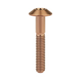 Wanyifa Titanium Bolt M6x12 15 20 25 30 35mm Umbrella Hexagon Allen Head Screw for Bike Motorcycle Disc Brake