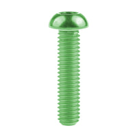 Wanyifa Titanium Bolt M6x12 16 20 25 30mm Button Hex Allen Head Screws for Motorcycle Car Aeromodelling Refit