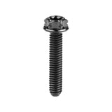 Wanyifa Titanium Bolt M4x10 15 20 25 30mm Flange Torx Head with 'W' Logo Screw Ti Fasteners for Bike Motorcycle Car