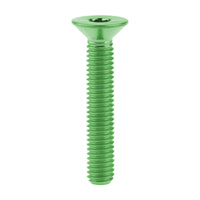 Wanyifa Titanium Bolt M6x10 15 20 25 30 35 40 45mm DIN7991 Flat Countersunk Hex Head Screw for Bicycle Accessories