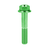 WanyifaチタンボルトM10X2025 30 35 40 45 50 55 60 65 70 7580100mmピッチ1.25六角頭フランジボルトファスナーネジ