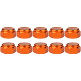 Wanyifa 10pcs Aluminum Nut M2 M3 M4 M5 M6 M8 Anodized Colourful Insert Nylon Lock Hexagon Nuts