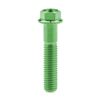 Wanyifa Titanium Bolt M8x15 20 25 30 35 40 45 50 55 60 65mm Flange Hex Head Screw for Motorcycle Disc Brake