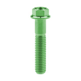 Wanyifa Titanium Bolt M8x15 20 25 30 35 40 45 50 55 60 65mm Flange Hex Head Screw for Motorcycle Disc Brake