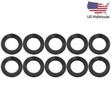 Wanyifa 10pcs Titanium Washer M4 M5 M6 M8 M10 DIN912 Flat Washers Spacer Gaskets US Stock