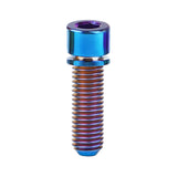 Wanyifa Titanium Bolt M7x20 25mm Socked Cap Hex Head With Washer Screw for Bicycle Handlebar Stem